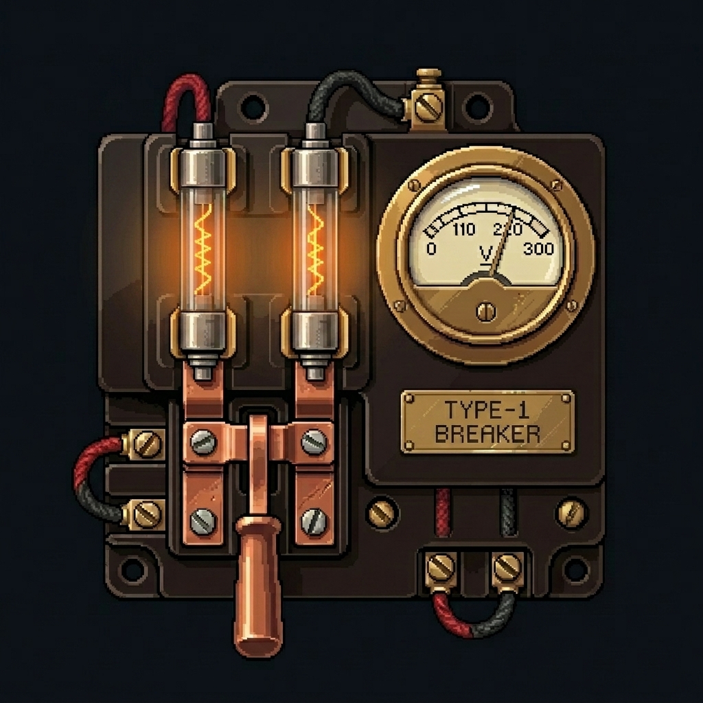 Type-1 Single-Phase Bakelite Breaker